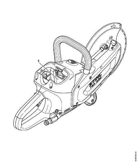 Tronzadoras de acumulador (TSA) TSA 230 Níºmero de máquinaÂ  de la marca Stihl